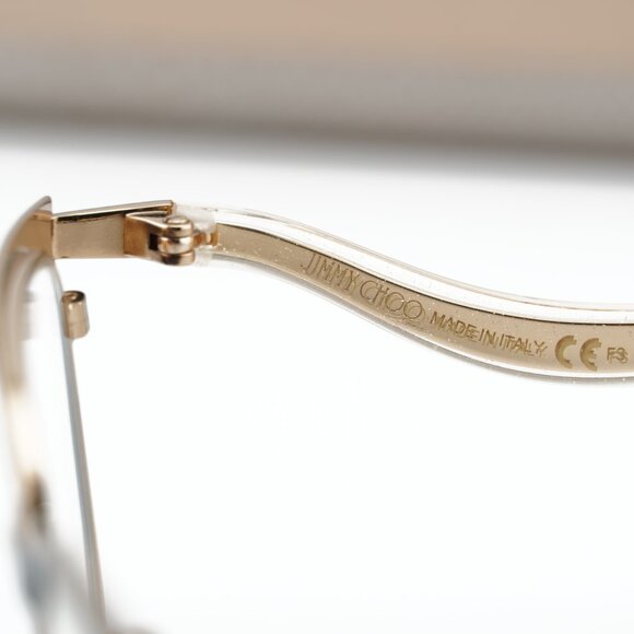 Jimmy Choo JC256 02M2 00 Cat Eye 51mm Eyeglasses - Black/Gold - Picture 10 of 10